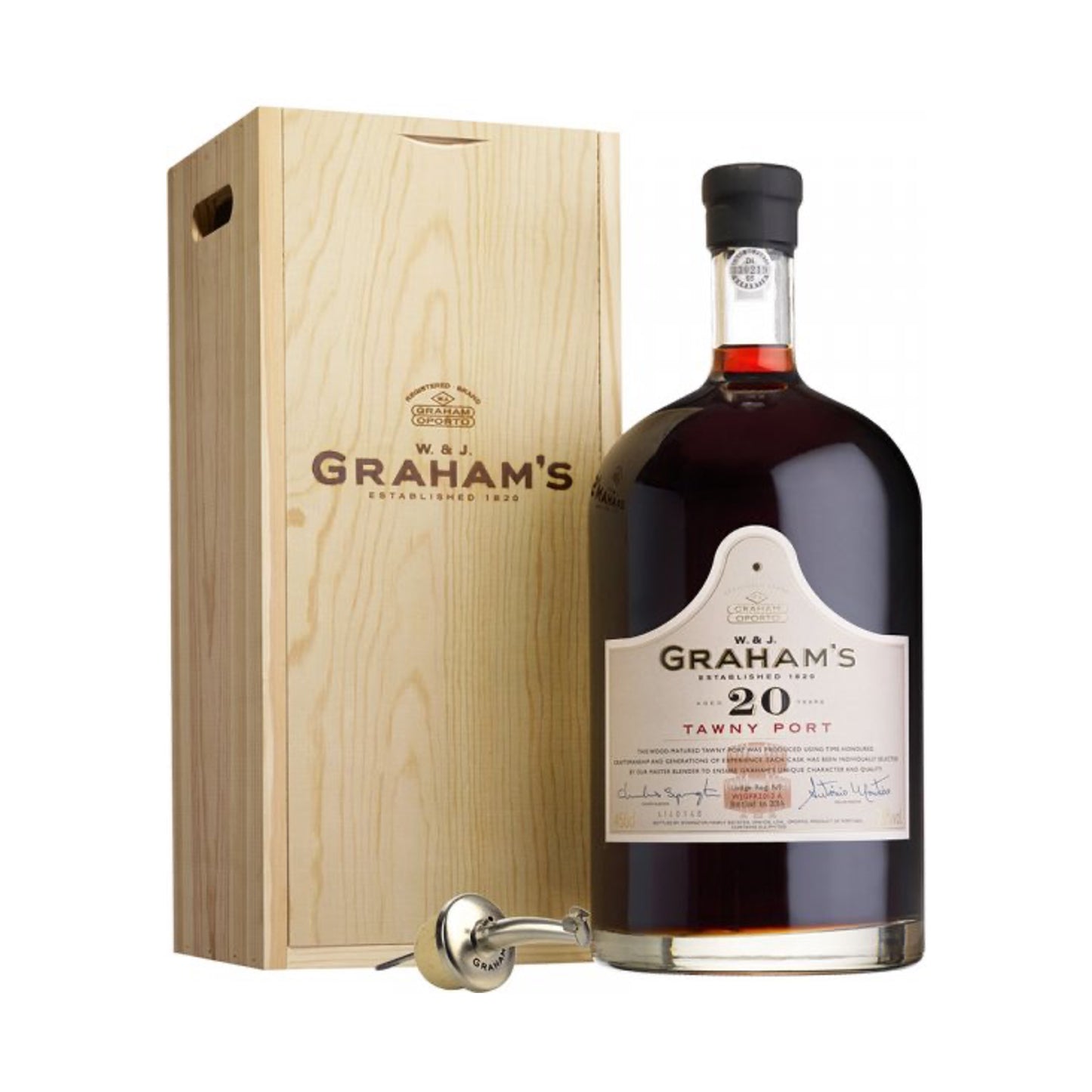 GRAHAM'S 20 YEAR OLD TAWNY Port 4.5L