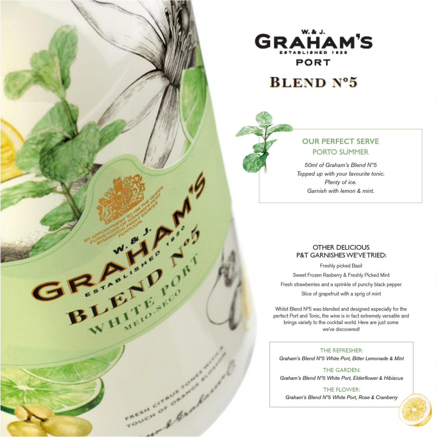 GRAHAM'S BLEND NO.5 White Port